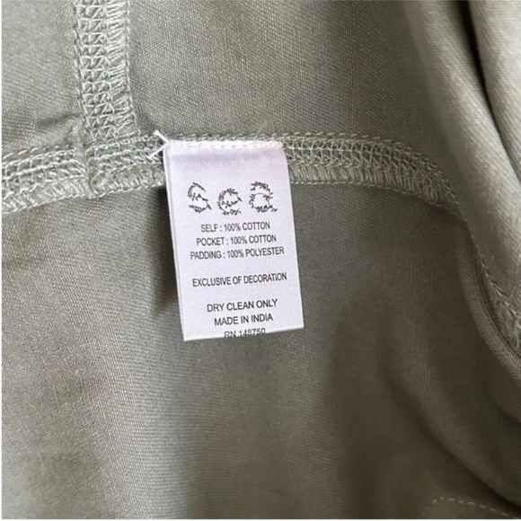 Sea New York Harlow Utility Jumpsuit Army Green - Picture 11 of 11